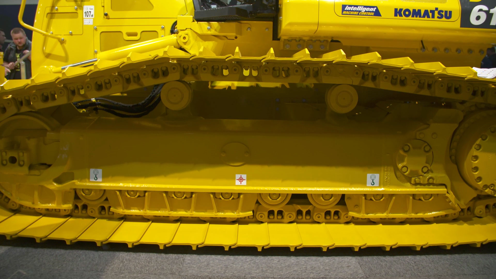 Construction machine crawler drive