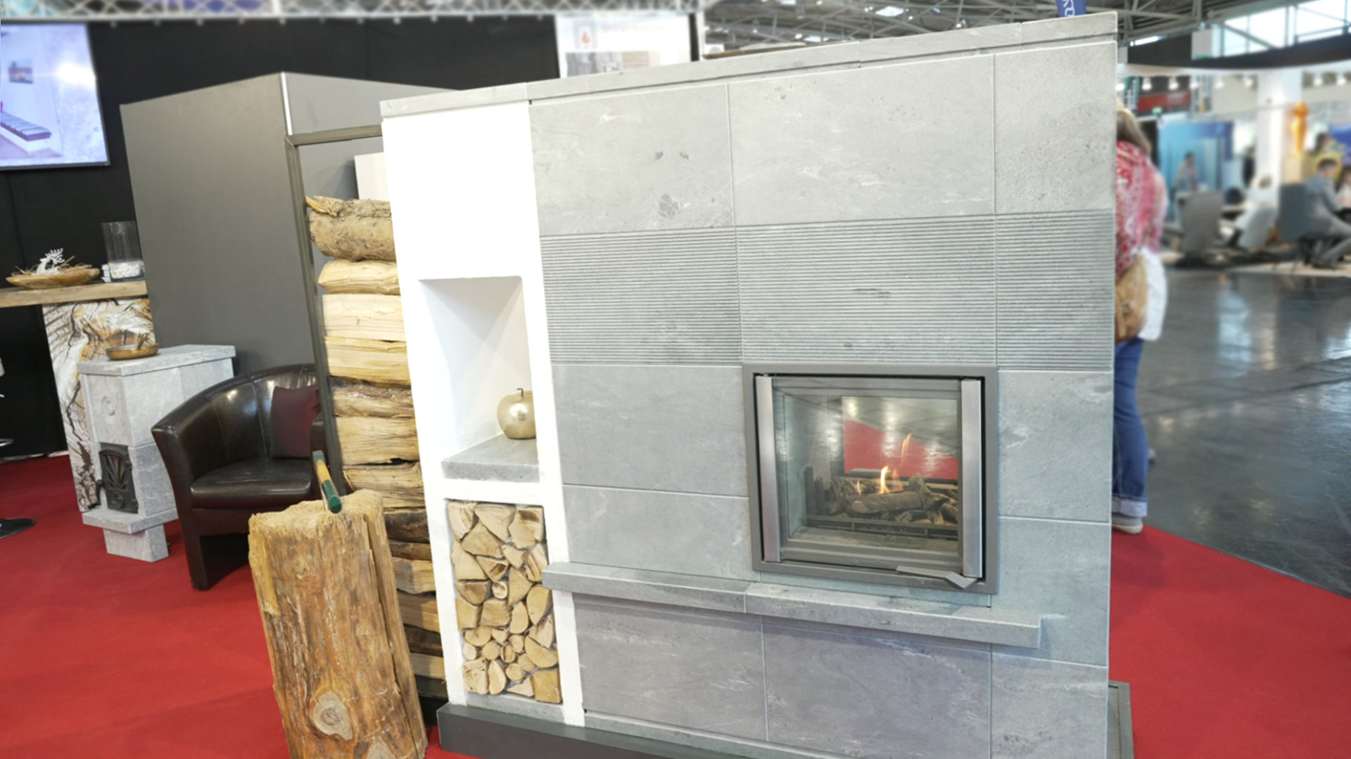 Heating with soapstone stove