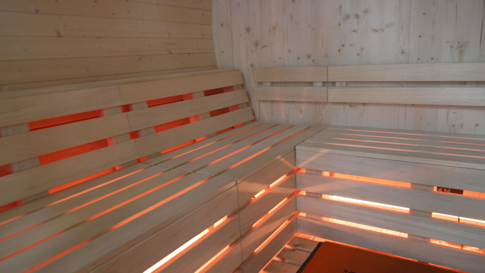 Large sauna for several people