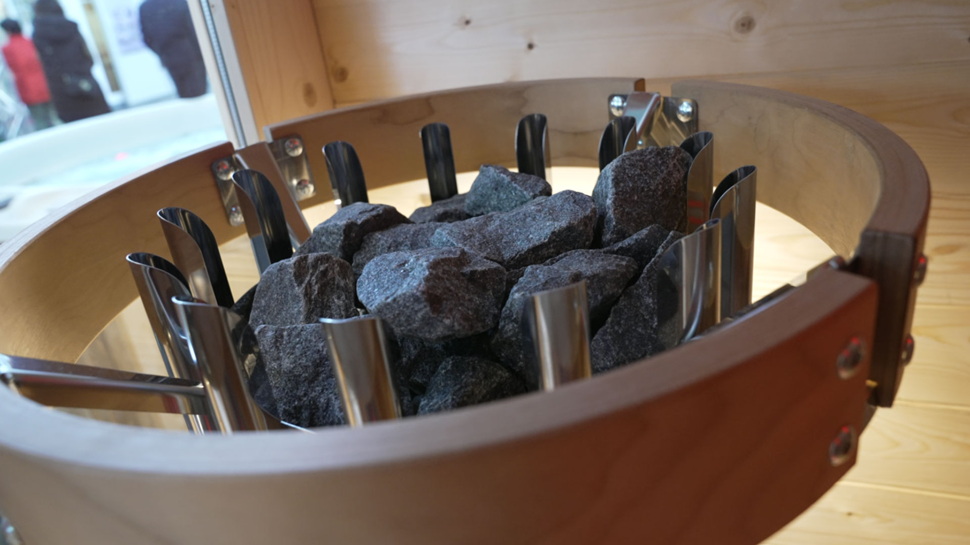 Sauna stones for infusion