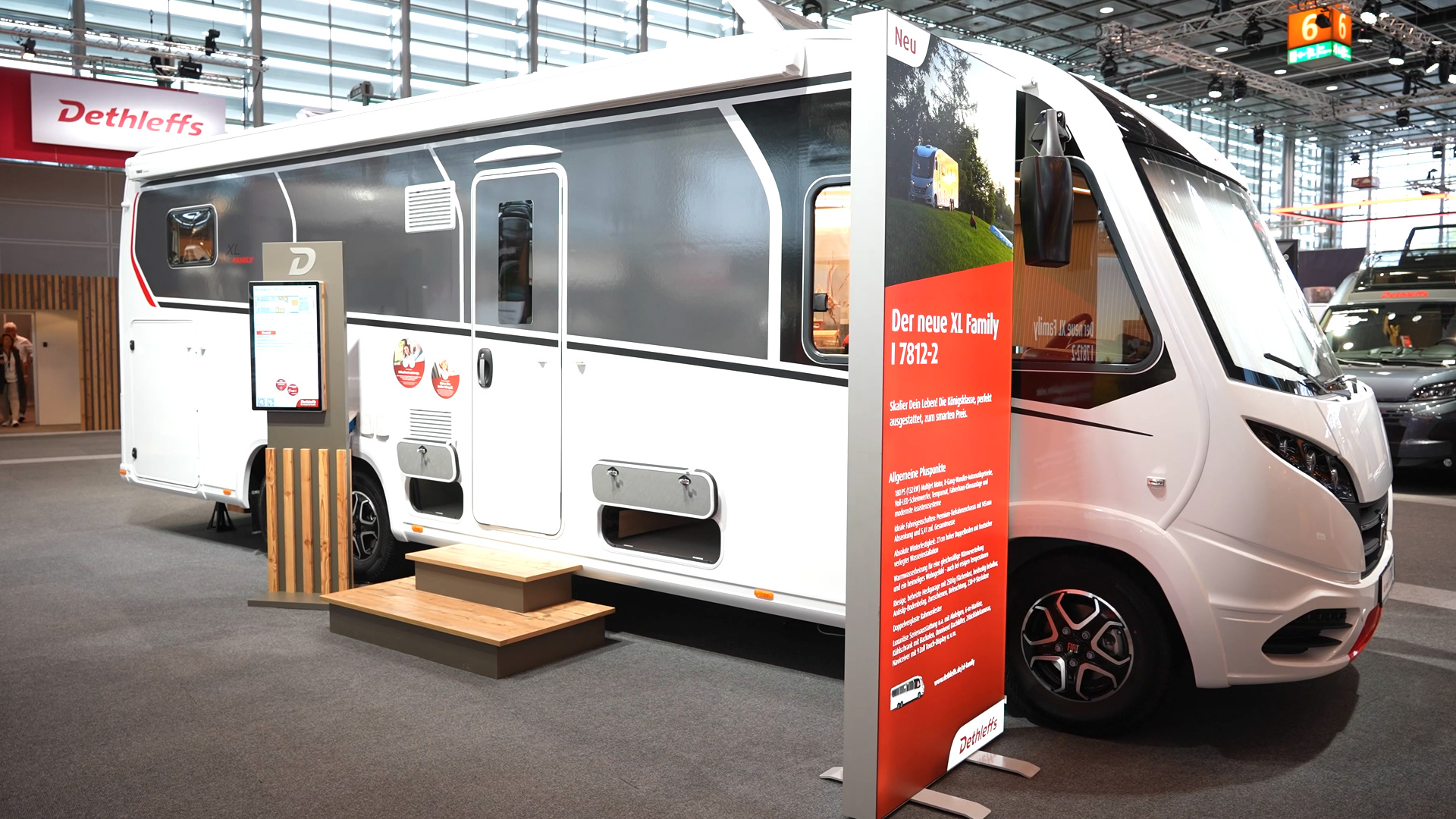 Dethleffs motor caravan