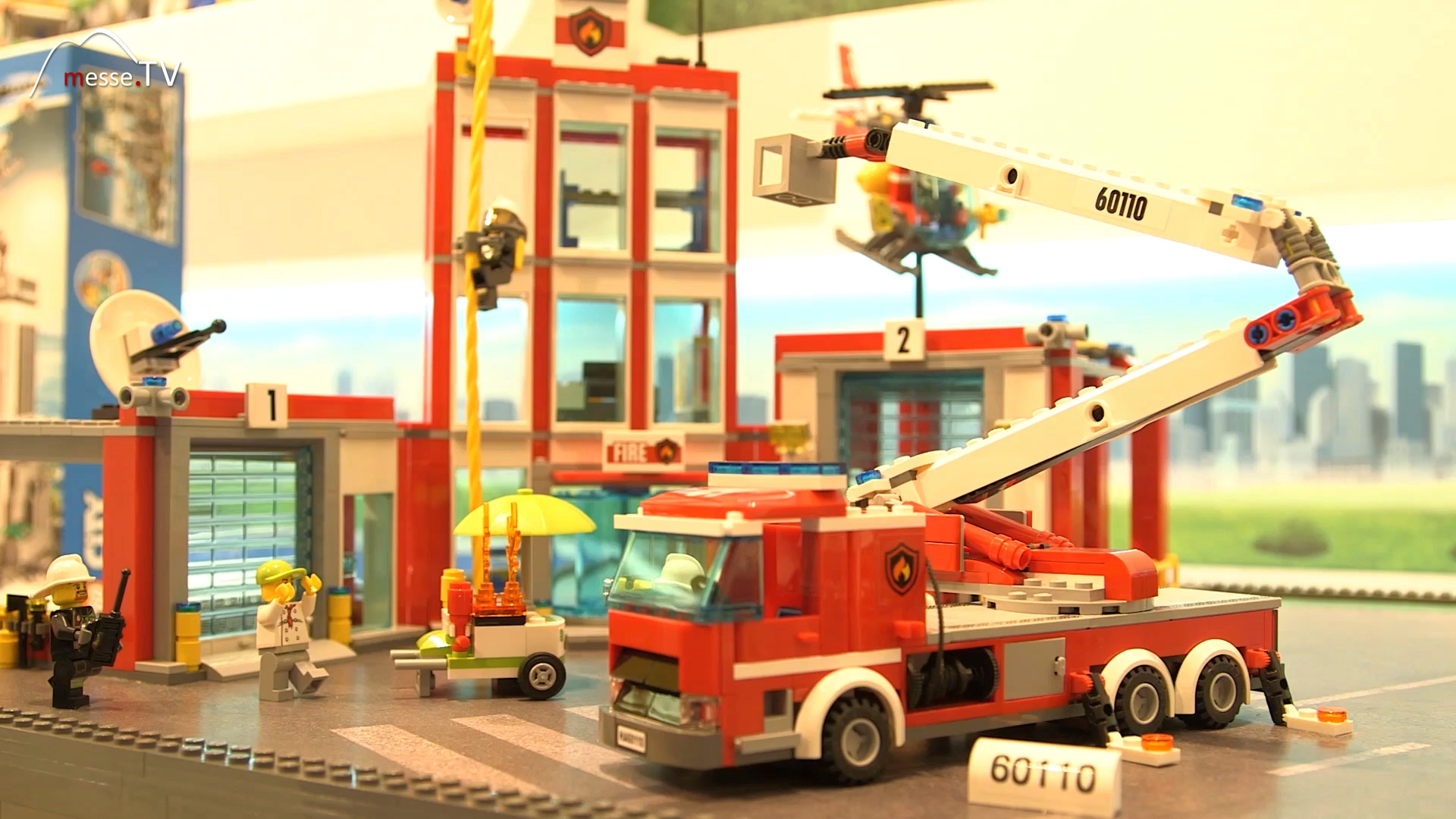 Feuerwehrauto Feuerwache LEGO City