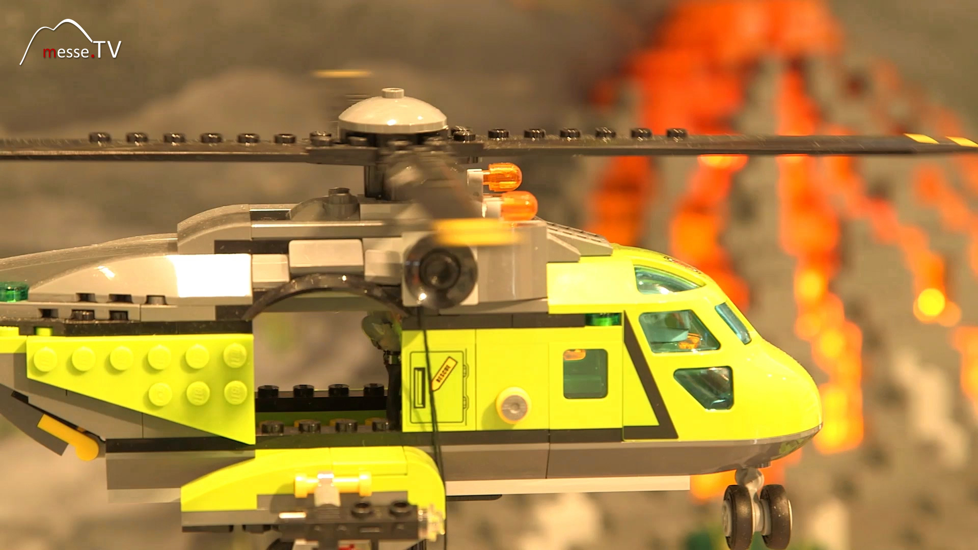 Hubschrauber Vulkan Expedition LEGO City